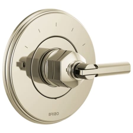 A large image of the Brizo T66T076-LHP Brilliance Polished Nickel