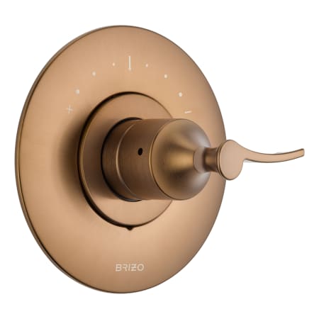 A large image of the Brizo T66T090 Brilliance Brushed Bronze