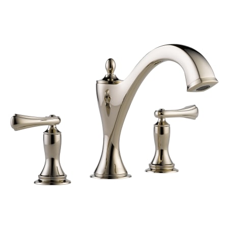 A large image of the Brizo T67385-LHP Brilliance Polished Nickel