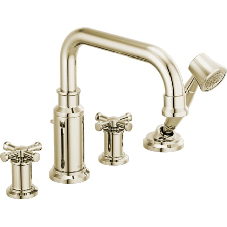 A large image of the Brizo T67442-LHP Brilliance Polished Nickel