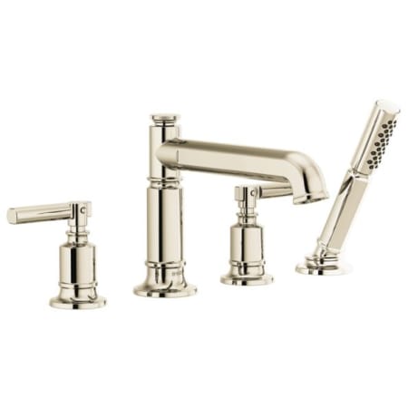 A large image of the Brizo T67476-LHP Brilliance Polished Nickel
