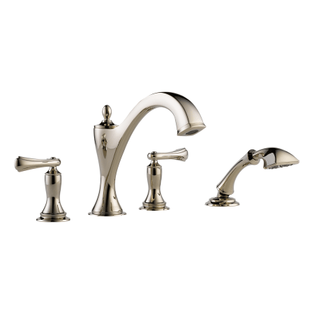 A large image of the Brizo T67485-LHP Brilliance Polished Nickel