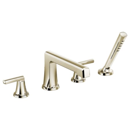 A large image of the Brizo T67498-LHP Brilliance Polished Nickel