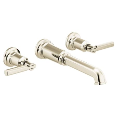 A large image of the Brizo T70476-LHP Brilliance Polished Nickel