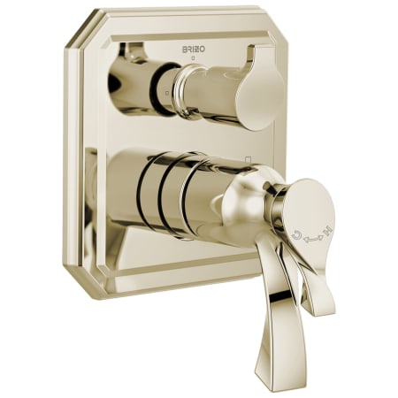 A large image of the Brizo T75530 Brilliance Polished Nickel