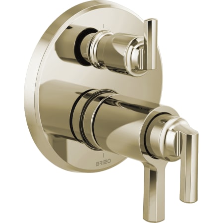 A large image of the Brizo T75598 Brilliance Polished Nickel
