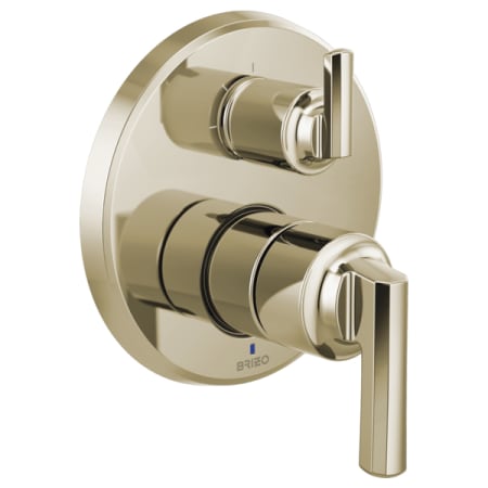 A large image of the Brizo T75P598-LHP Brilliance Polished Nickel