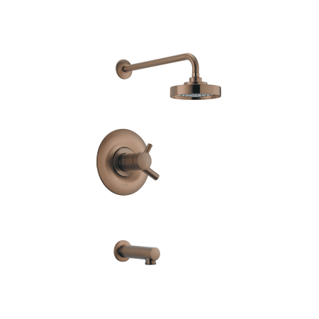 A large image of the Brizo T60420 Brushed Bronze