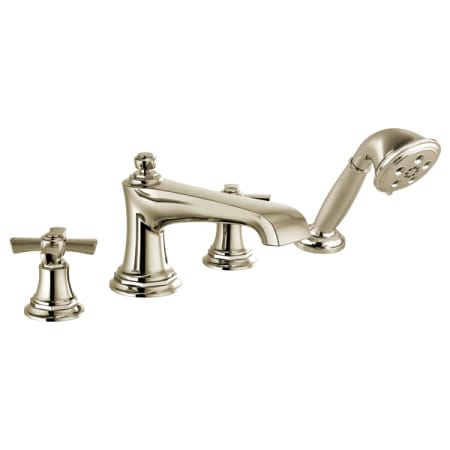 A large image of the Brizo T67460-LHP Brilliance Polished Nickel