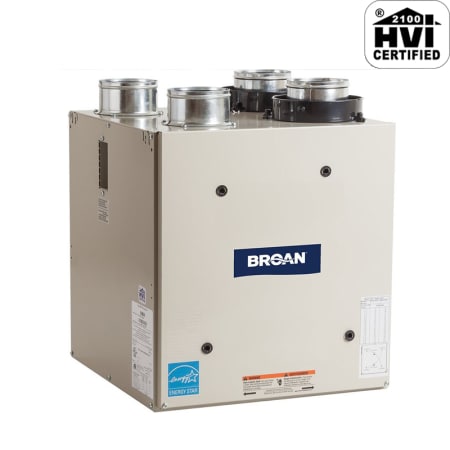 Broan HRV70TE N/A 70 CFM Energy Star Heat Recovery Ventilator with Top