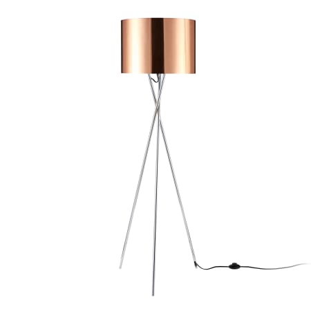 A large image of the Bromi Design AMLG0037 Chrome / Copper