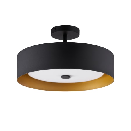 A large image of the Bromi Design B4106SF Black / Gold