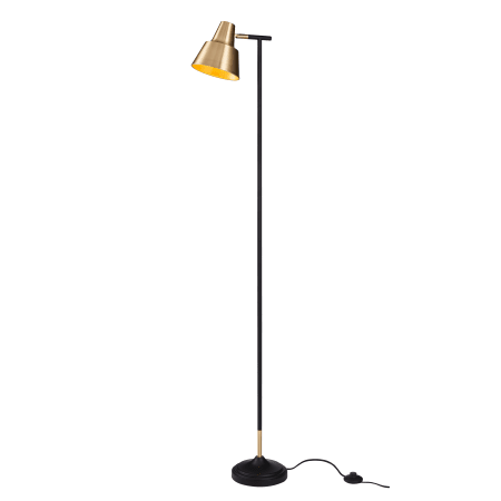 A large image of the Bromi Design B4602 Black / Brass