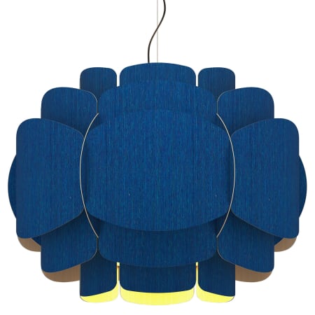 A large image of the Bruck Lighting WEPBEL/76 Blue / Ash