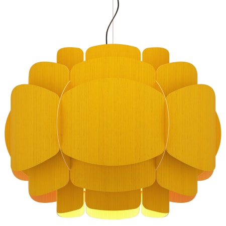 A large image of the Bruck Lighting WEPBEL/76 Yellow / Ash