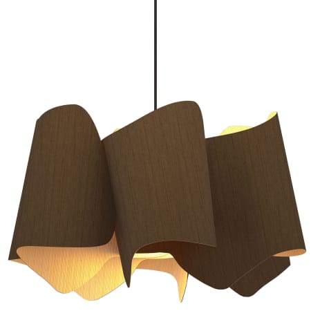 A large image of the Bruck Lighting WEPCAM/67 Ebony / Ash