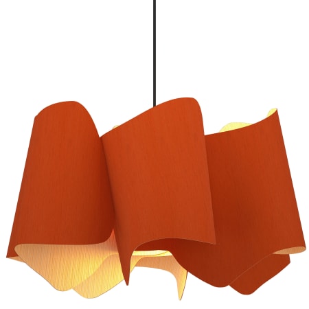 A large image of the Bruck Lighting WEPCAM/67 Terracotta / Ash