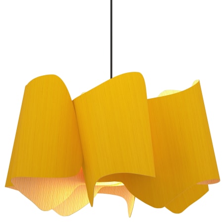 A large image of the Bruck Lighting WEPCAM/67 Yellow / Ash
