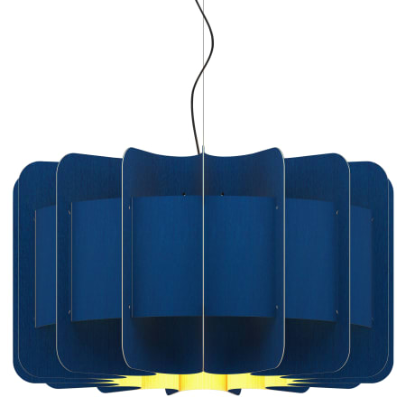A large image of the Bruck Lighting WEPCLA/75 Black / Blue