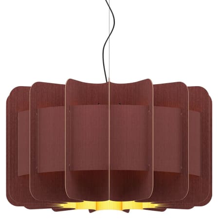 A large image of the Bruck Lighting WEPCLA/75 Black / Violet