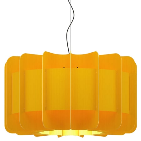 A large image of the Bruck Lighting WEPCLA/75 Black / Yellow