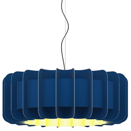 A large image of the Bruck Lighting WEPCLA/A74 Black / Blue