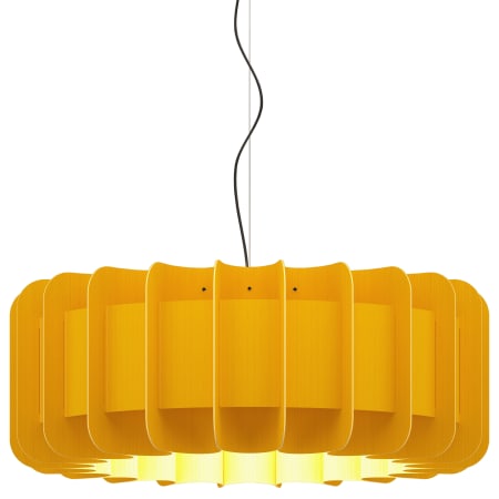 A large image of the Bruck Lighting WEPCLA/A74 Black / Yellow