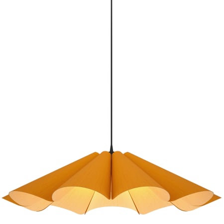 A large image of the Bruck Lighting WEPDEL/60 Ocher / Ash