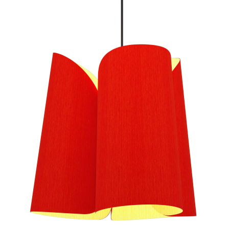 A large image of the Bruck Lighting WEPJUL/50 Red / Ash