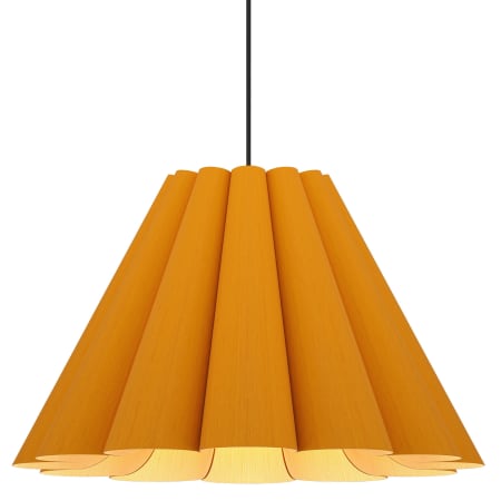 A large image of the Bruck Lighting WEPLOR/58 Ocher / Ash