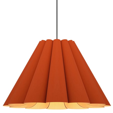 A large image of the Bruck Lighting WEPLOR/70 Terracotta / Ash