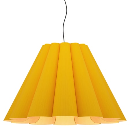 A large image of the Bruck Lighting WEPLOR/80 Yellow / Ash