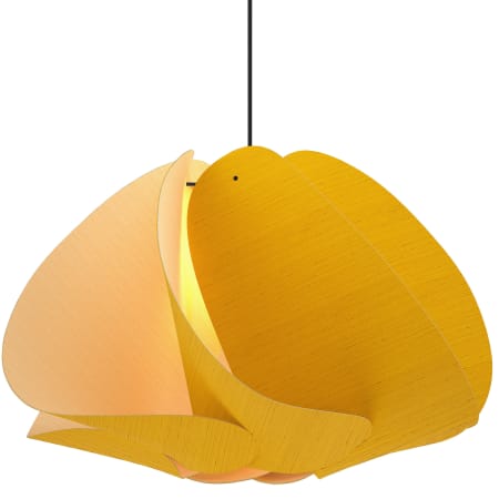 A large image of the Bruck Lighting WEPMAT/68 Black / Yellow