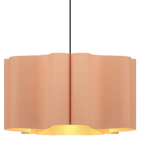 A large image of the Bruck Lighting WEPPAU/60 Rose / Ash