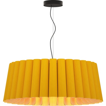 A large image of the Bruck Lighting WEPREN/80 Yellow / Ash