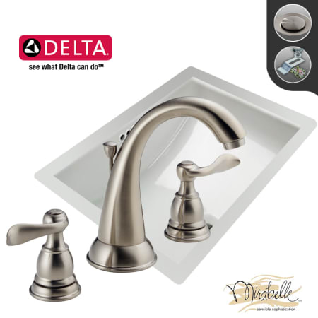 A large image of the Build Smart Kits MIRU1812/DB3596LF Brilliance Stainless Faucet