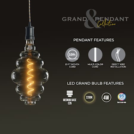 福袋 大丸 Fabric Silver / Gunmetal 810118 Bulbrite Braided Grand Cord 小物