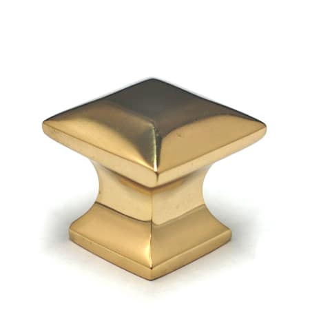 A large image of the Cal Crystal VB-169 Polished Brass