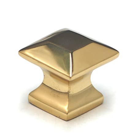 A large image of the Cal Crystal VB-170 Polished Brass