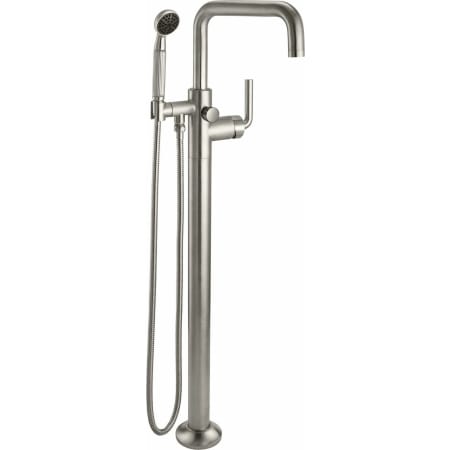 A large image of the California Faucets 0911-30.18 Satin Nickel