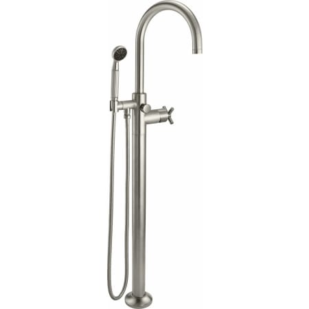 A large image of the California Faucets 1011-30X.18 Satin Nickel