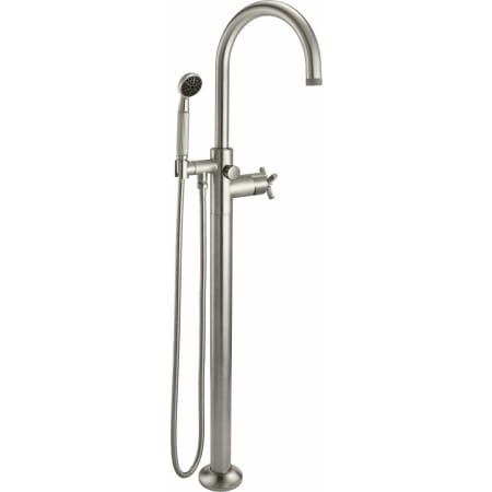 A large image of the California Faucets 1011-30XK.18 Satin Nickel