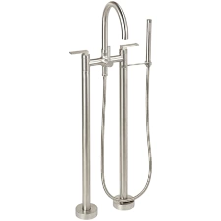 A large image of the California Faucets 1103-77.20 Satin Nickel