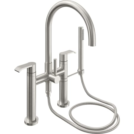 A large image of the California Faucets 1108-E5.18 Satin Nickel