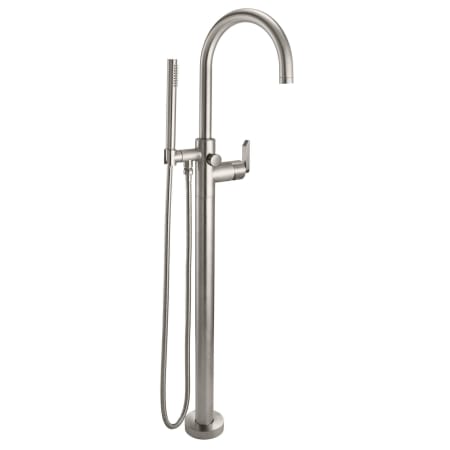 A large image of the California Faucets 1111-H45.20 Satin Nickel