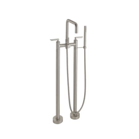 A large image of the California Faucets 1203-45.20 Satin Nickel