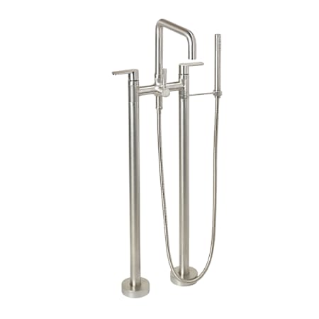 A large image of the California Faucets 1203-E4.20 Satin Nickel