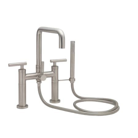 A large image of the California Faucets 1208-66.20 Satin Nickel
