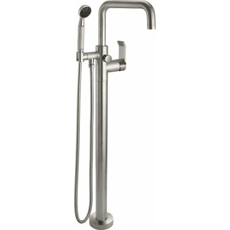 A large image of the California Faucets 1211-E5.18 Satin Nickel