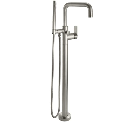 A large image of the California Faucets 1211-HE4.18 Satin Nickel